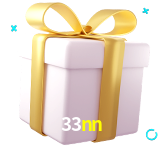 Receba seus bônus de boas-vindas no 33nn